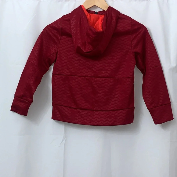 Boys Nike Dri Fit Red Hoodie Size XS EUC - Picture 6 of 8